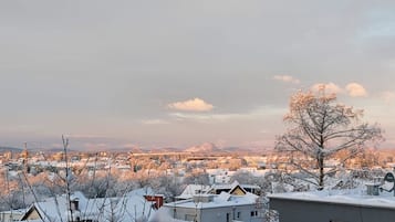 Blick von der Unterkunft