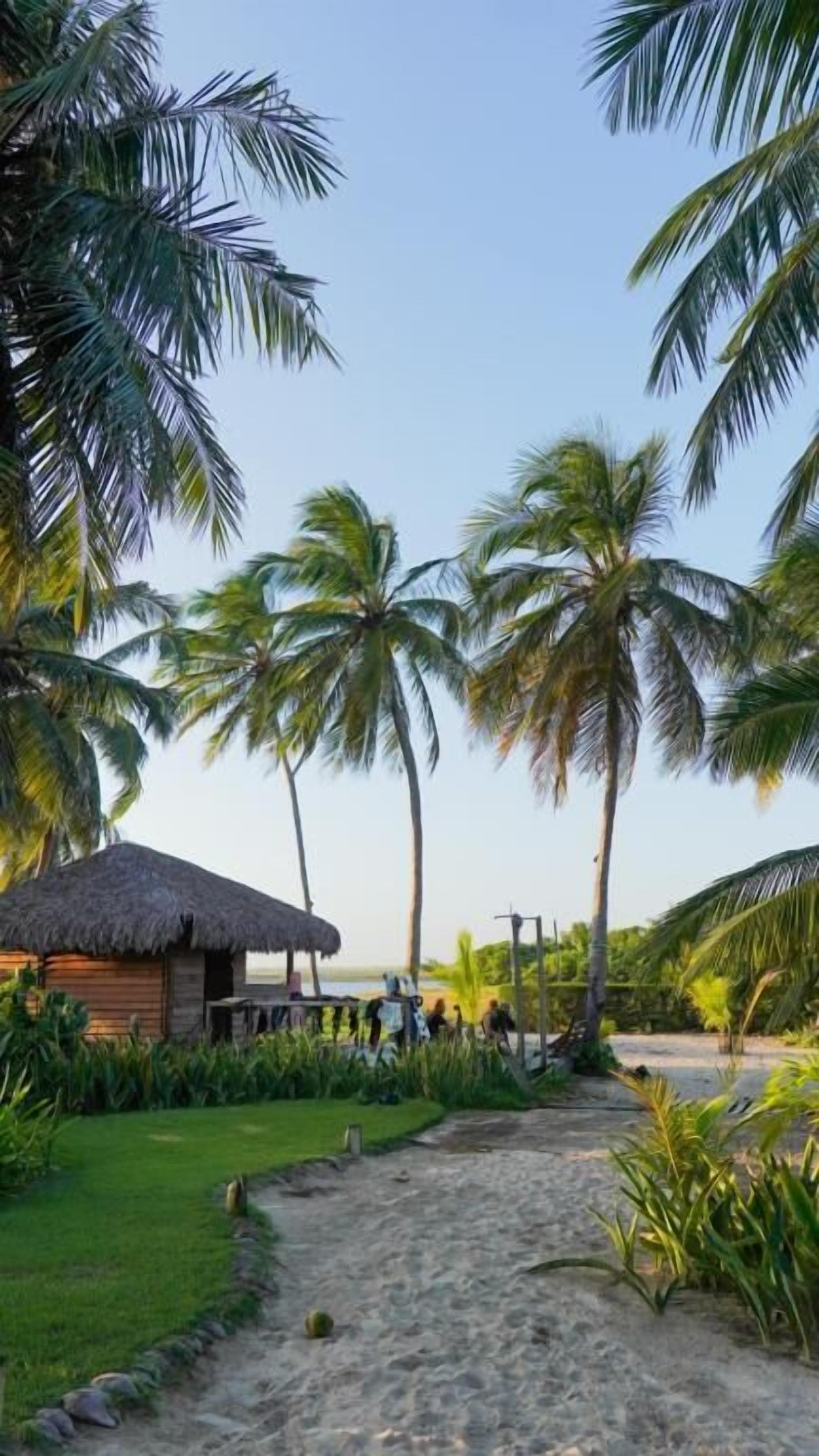 Economy Cabin, Balcony, Garden View | Beach