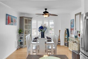 Dining - Bird and Sail! Spectacular water front home with private dock. (Toms River)