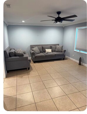 Área de sala de estar