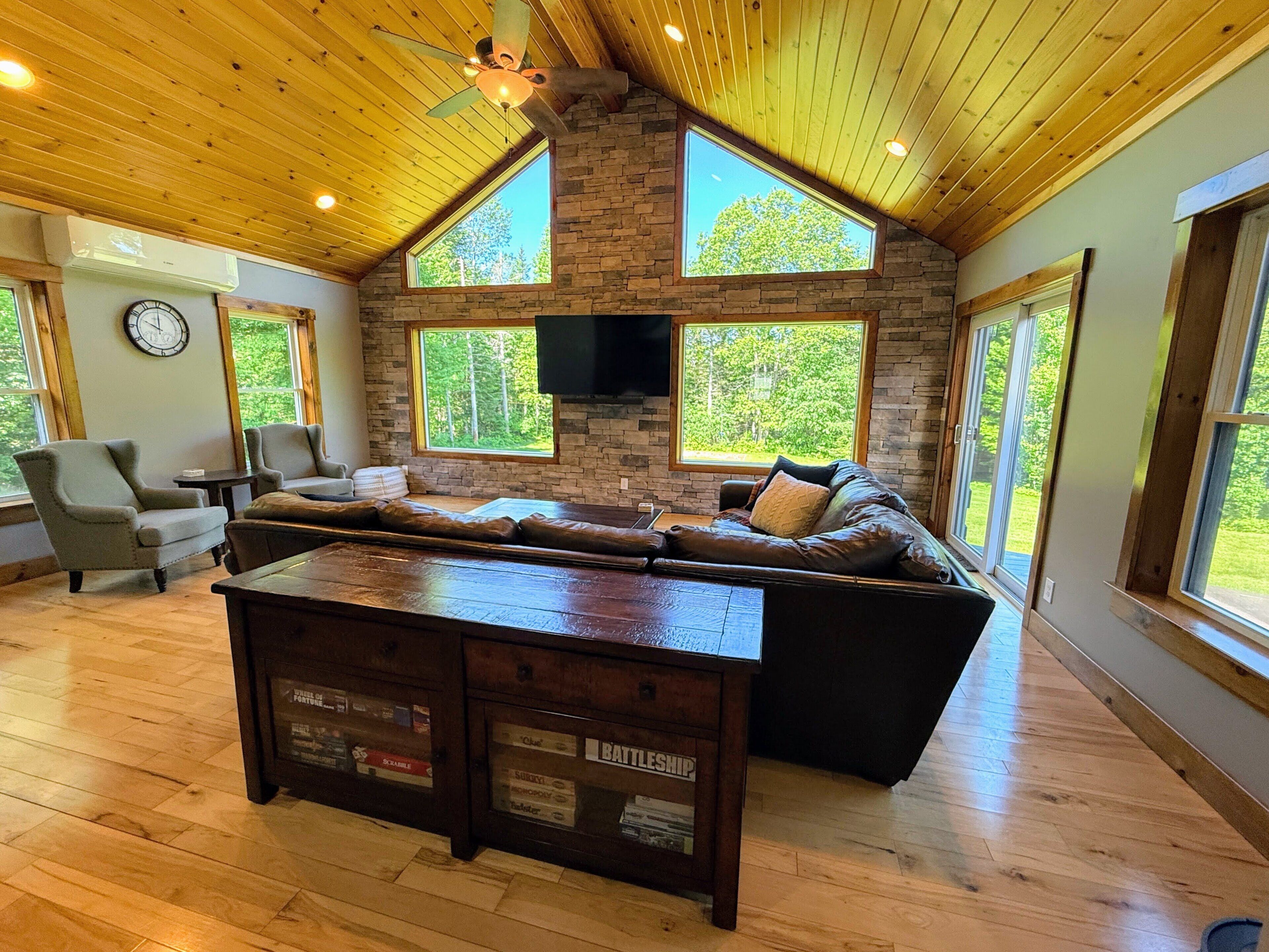 Smart TV, video games, DVD player