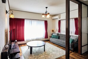 Traditional House, 3 Bedrooms | Living area | 50-inch LCD TV with digital channels, streaming services - Traditional House West Ikebukuro (Tokyo)
