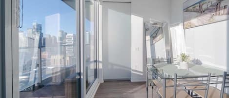 Grand Suite, Multiple Beds, Non Smoking, 2 Bathrooms | Living area | 50-inch flat-screen TV with digital channels