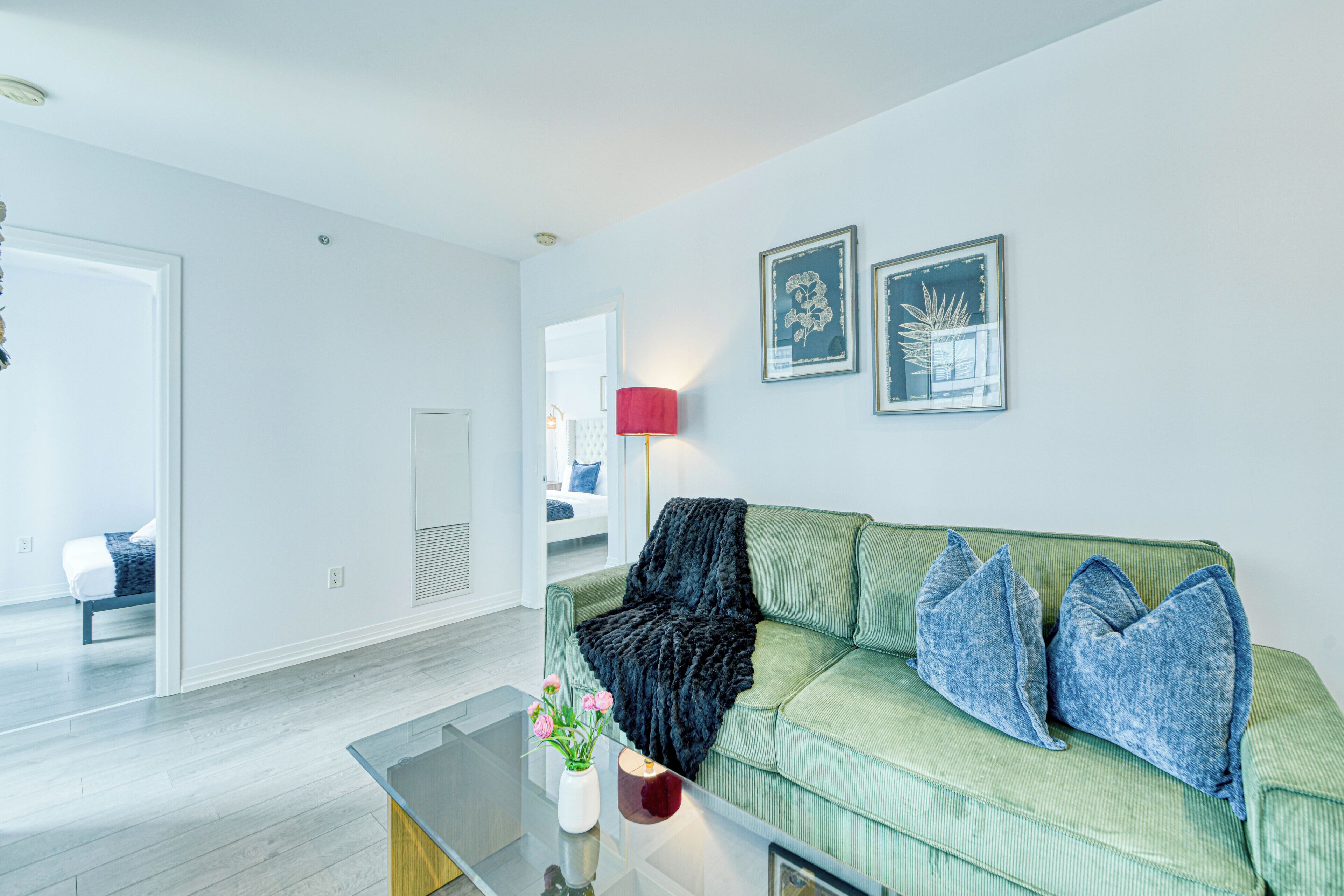 Premium Suite, 2 Bedrooms, Non Smoking, City View | Living area | 50-inch flat-screen TV with digital channels