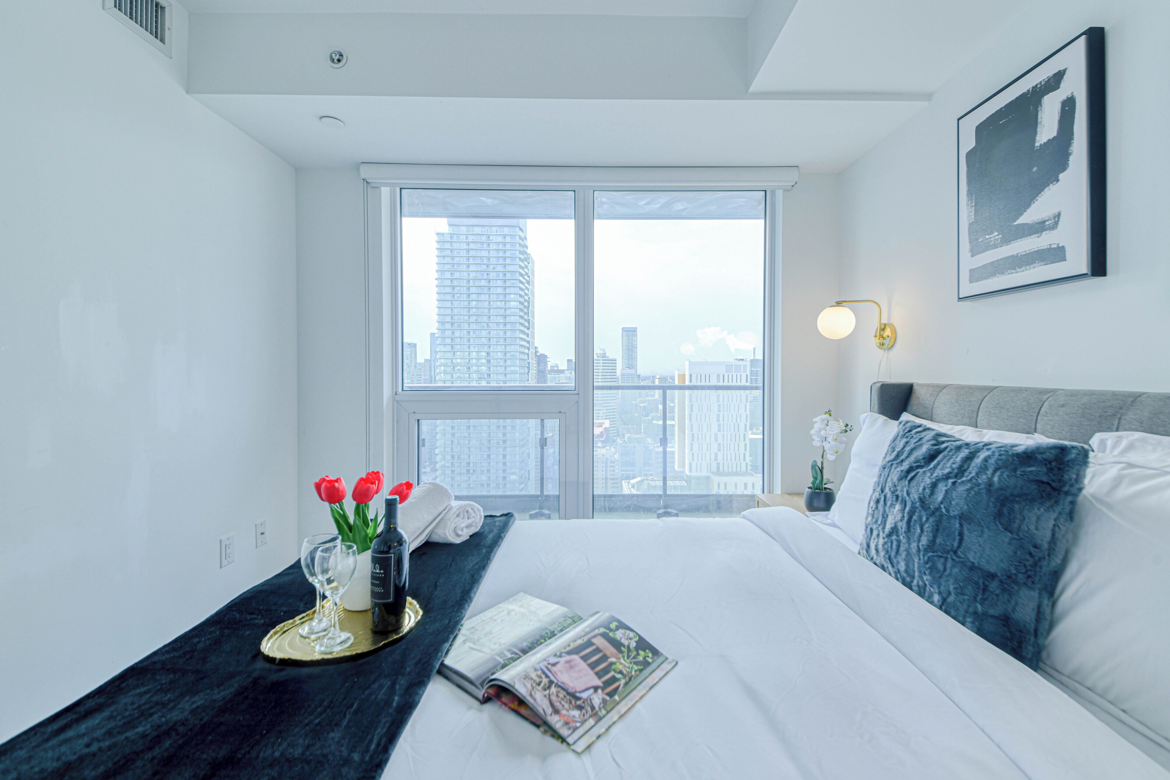 Individually decorated, individually furnished, blackout drapes
