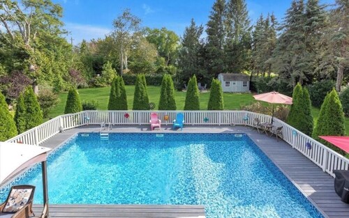 North Fork Escape Private Pool, Family-Friendly, Near Beaches, Wineries & Farms