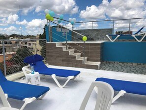 Appart'hôtel, 1 chambre, bain à remous | Enceinte de l’hébergement