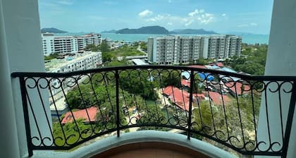 3-bedroom Nice Seaview Condo . Comfortable Space. Convenient location in town.