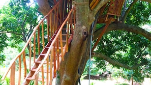 Cabane dans un arbre | Literie de qualité, bureau, accès au Wi-Fi (inclus), literie fournie