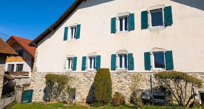 Authentic Savoyard farmhouse with stunning views near Evian/Lake Geneva