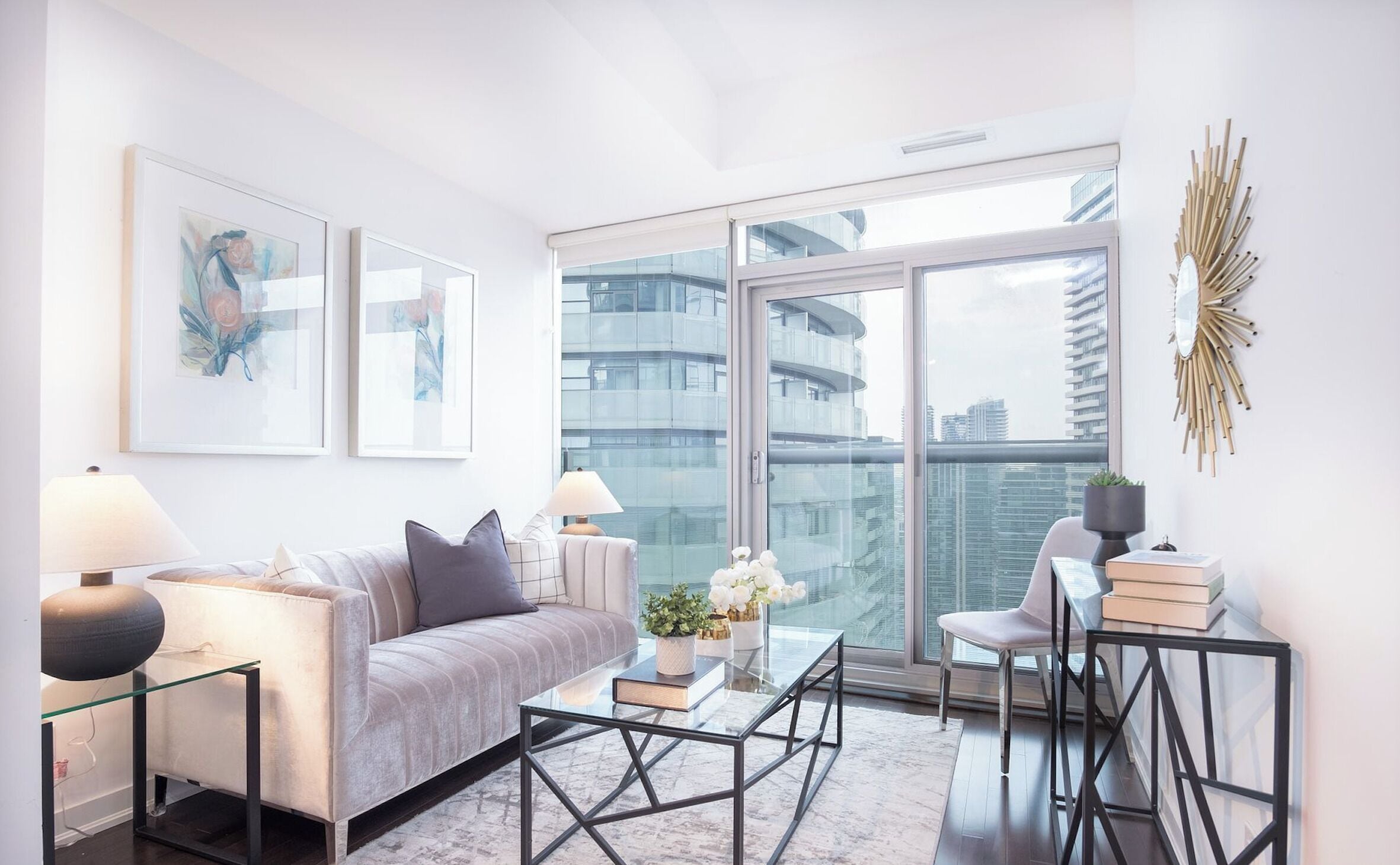 Standard Room, City View | Living area | Flat-screen TV