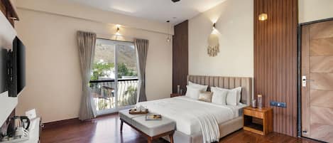 Deluxe-Villa | Zimmersafe, BĂŒgeleisen/BĂŒgelbrett, kostenloses WLAN