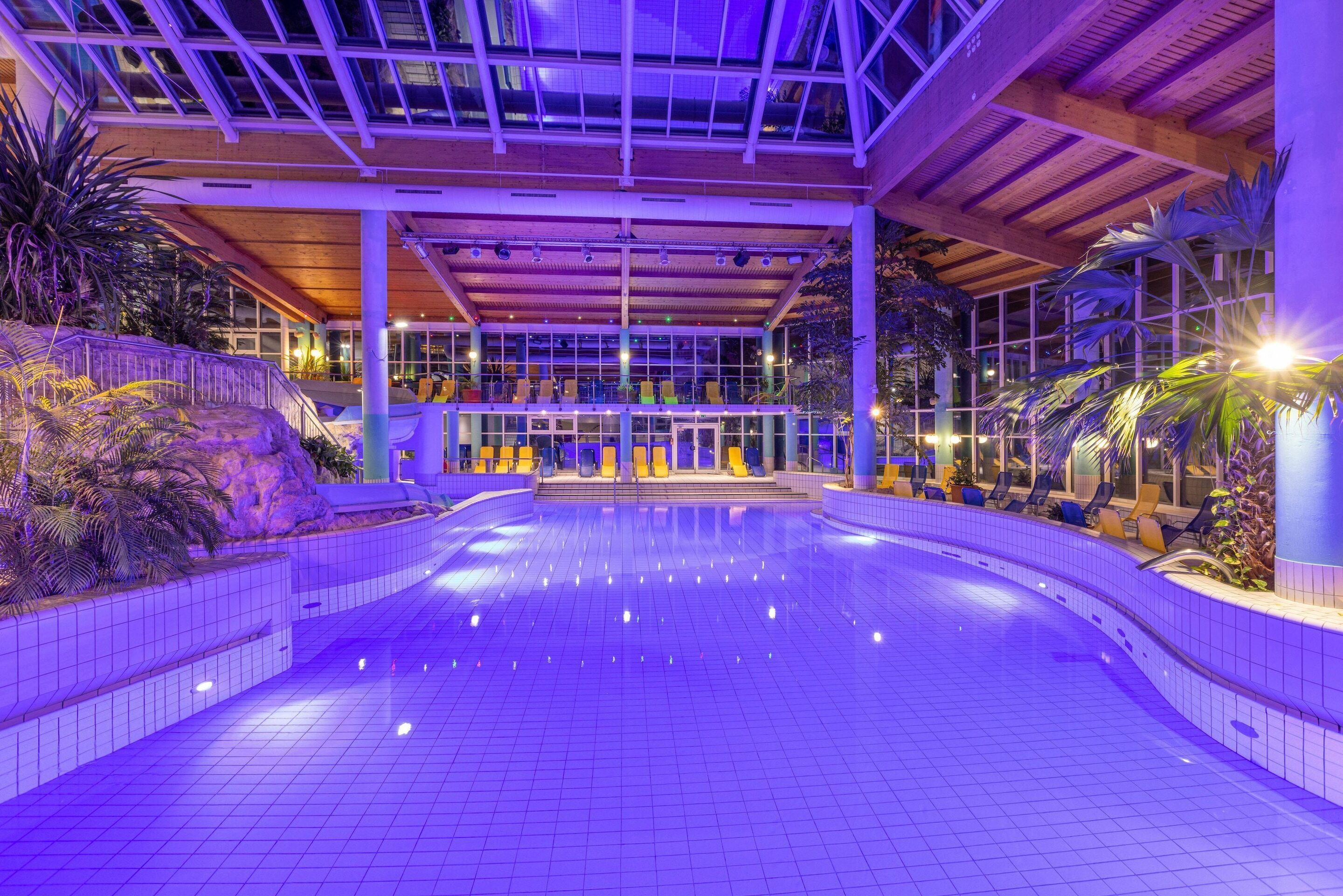 Indoor pool, outdoor pool