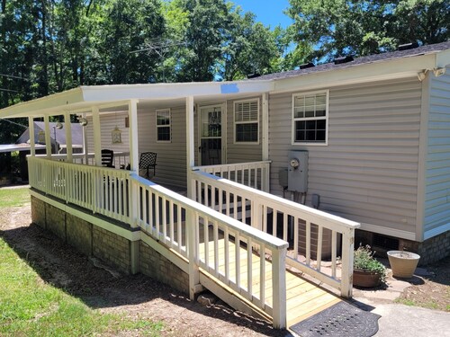 Kettle Creek Kottage. Welcome to our one story home with a wheelchair ramp.