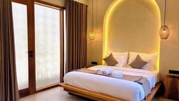 Ropa de cama de alta calidad, minibar y cortinas blackout 