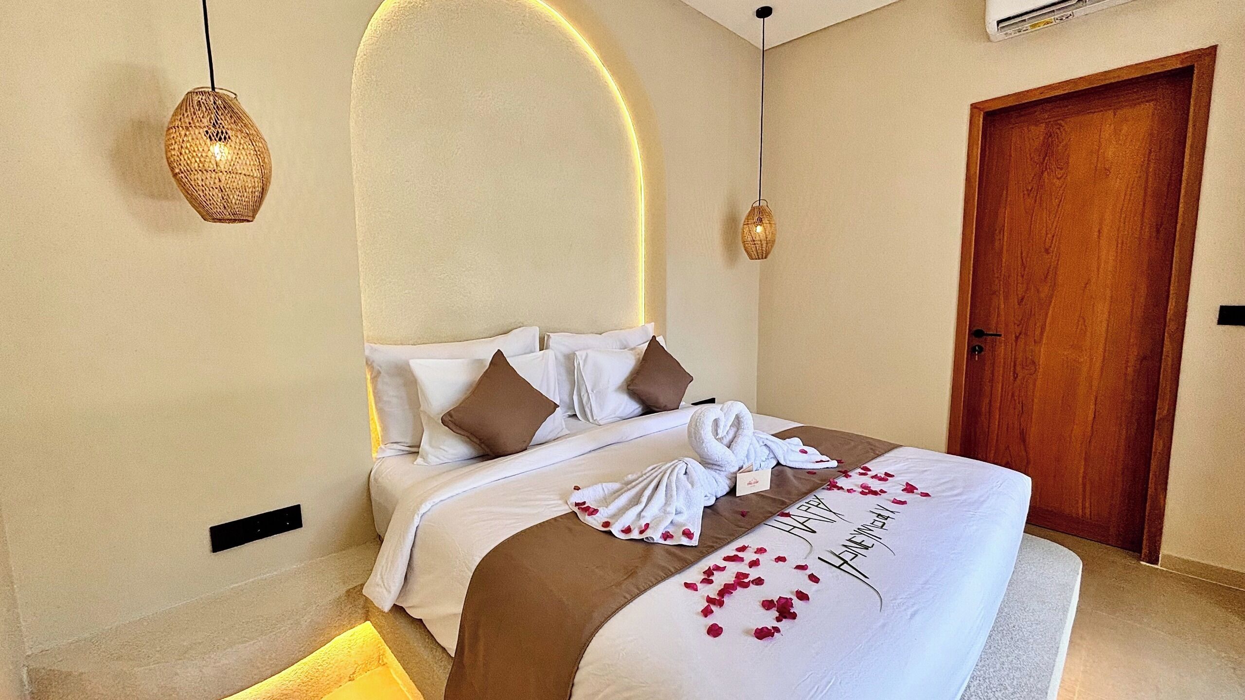 Premium bedding, minibar, blackout curtains, iron/ironing board