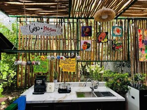 Classic-Studio, Balkon, Stadtblick | Eigene Küche