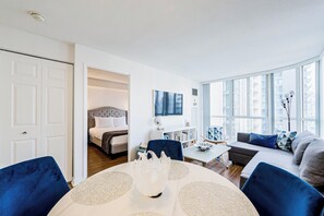 Suíte estúdio luxo | Área de estar