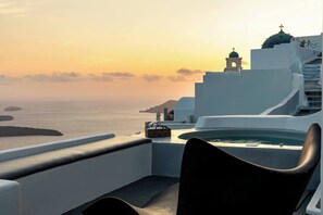 Terrace/patio - Pura Vida Villa - Santorini (Santorini)