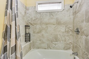 Hair dryer, towels