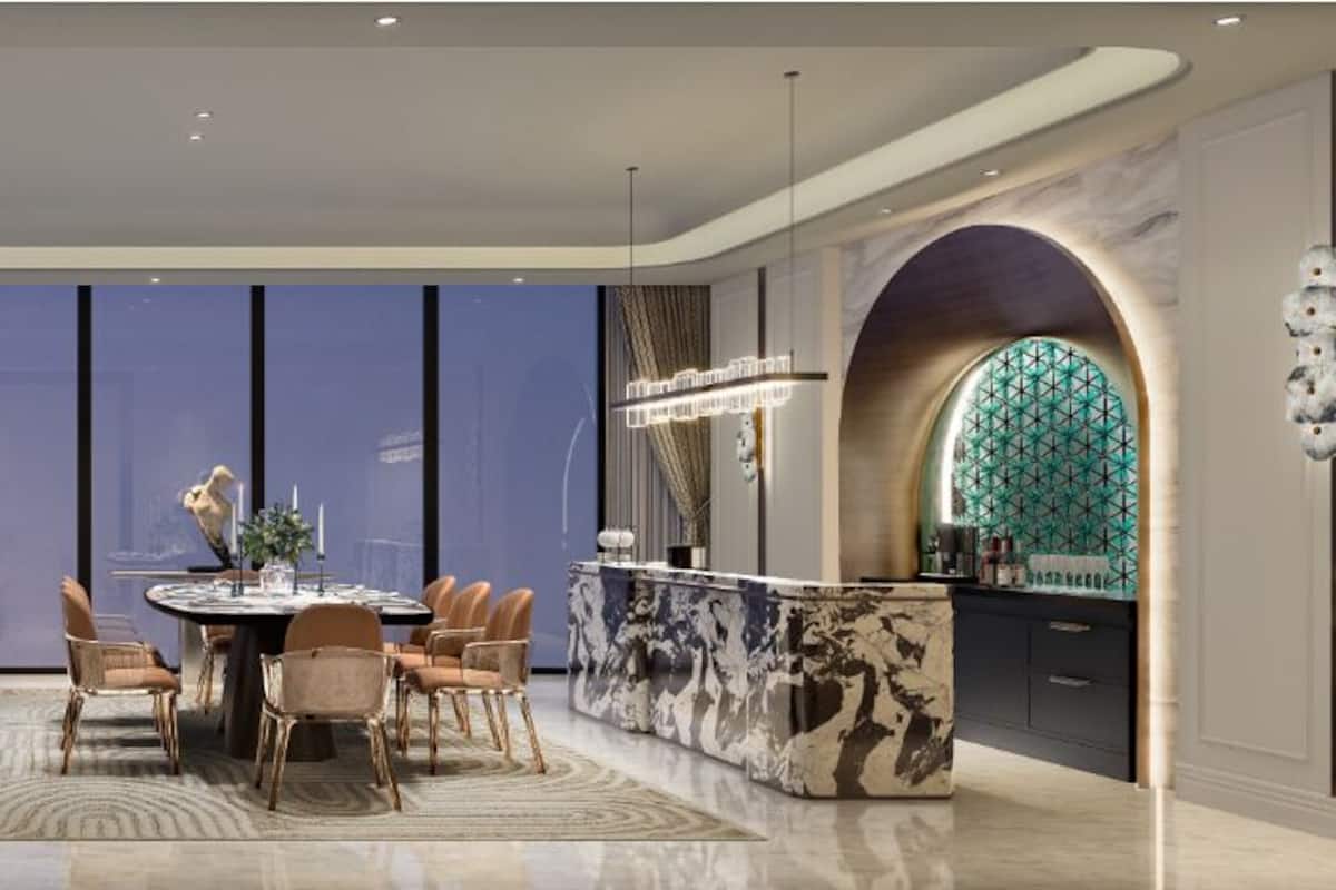Presidential Suite | Living area | 55-inch Smart TV with cable channels