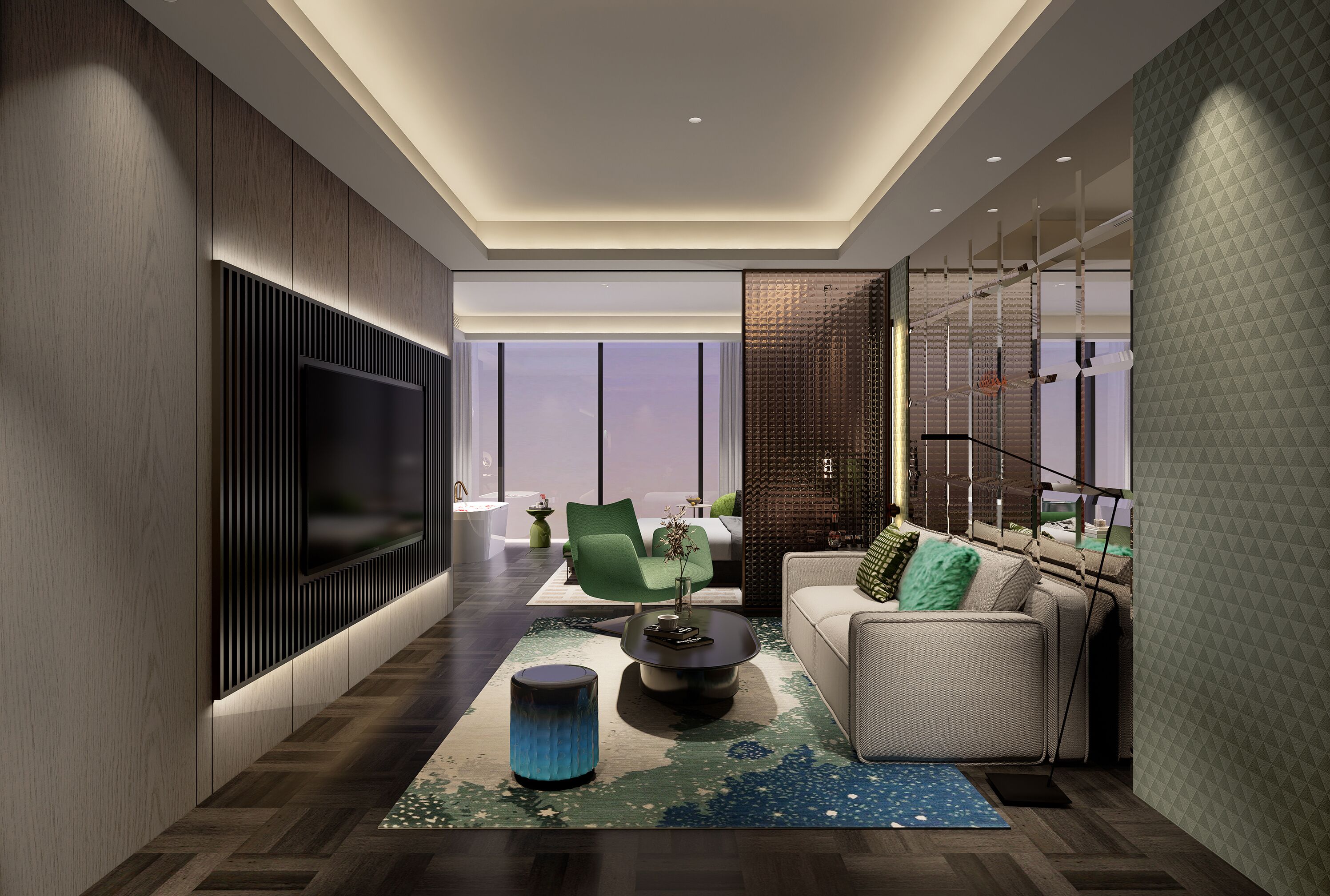 Deluxe Double Room | Free minibar, in-room safe, desk, laptop workspace