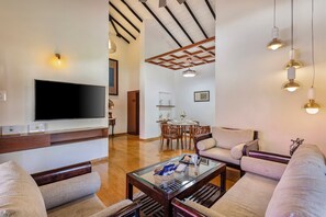 Living area - ELIVAAS Lush Villa 6BHK Pet-Friendly (Igatpuri)