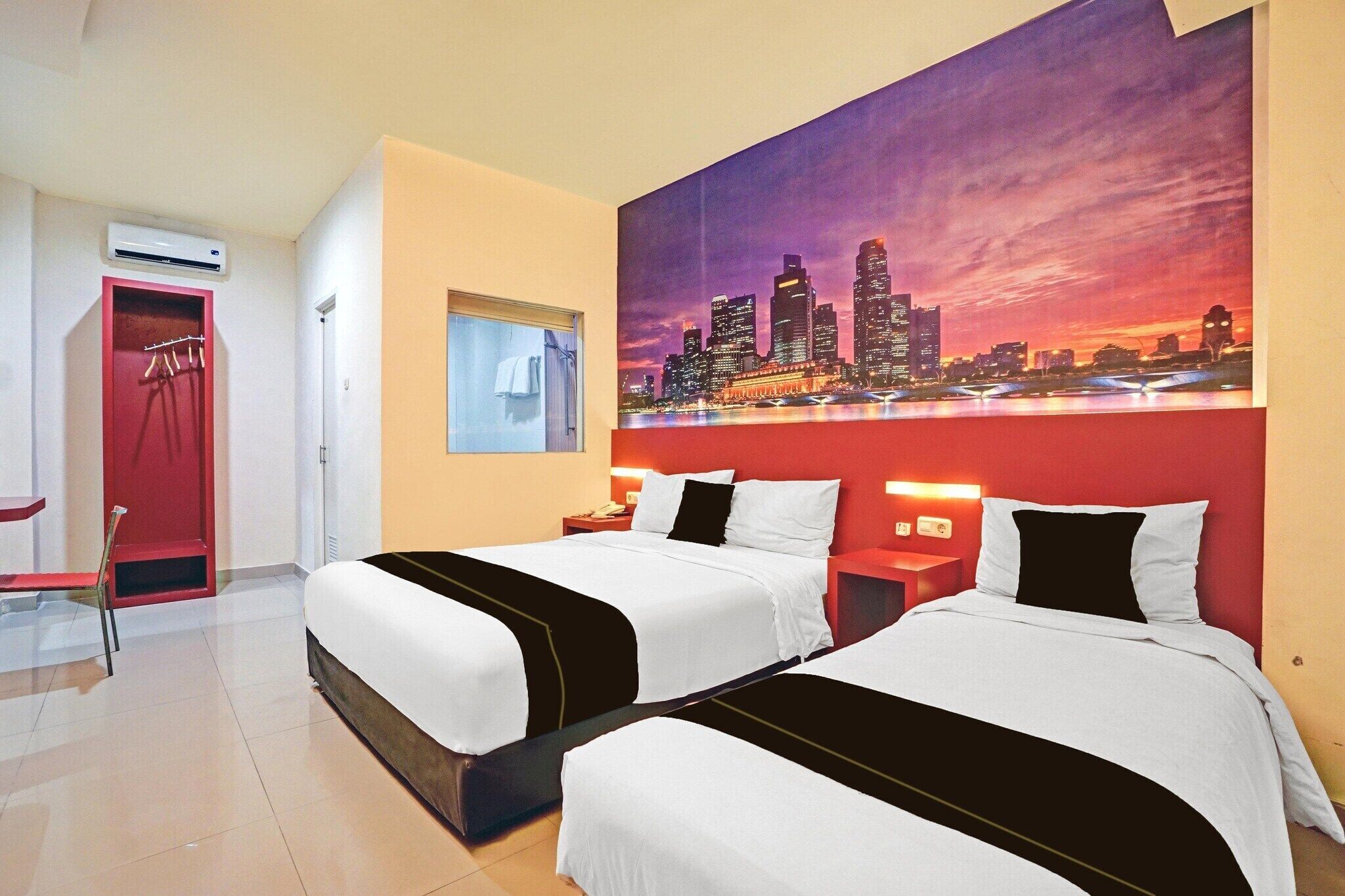 1 habitación, escritorio, wifi gratis y ropa de cama 