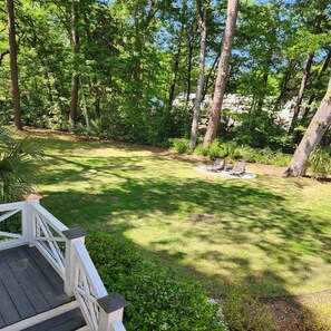 Terrace/patio - 1 Bedroom Apartment in Olde Town Bluffton, SC. (Bluffton)
