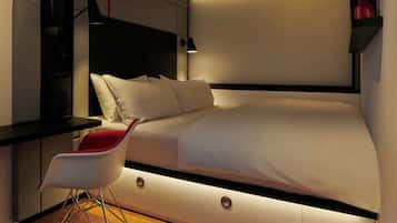 Premium bedding, pillowtop beds, in-room safe, desk