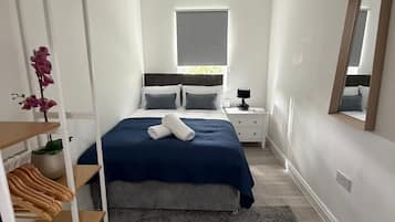 4 bedrooms, iron/ironing board, travel cot, free WiFi