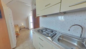 Departamento, 1 habitación, Terraza, vista a la ciudad | Interior