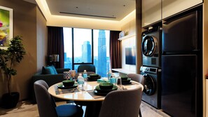Interior - JD Home | Two Bedroom with Bathtub Facing Twin Tower View – Imperial Lexis KLCC (Wilayah Persekutuan)