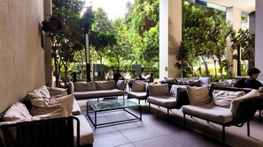 Terrace/patio - JD Home | Premium One Bedroom Apartment with KLCC view at Eaton Residences (Kuala Lumpur)