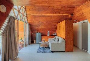 Junior Cabin, Balcony, Garden View | Free WiFi