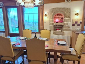 House | Dining - Seaview Stone House in Brittany (Saint-Pol-de-Leon)