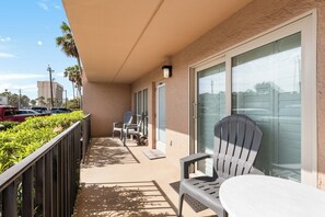 Terrace/patio - NEW!! Steps from the Beach--Newly Remodeled--Heated/Chilled Pool! (South Padre Island)