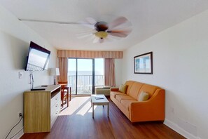 Living area - Ocean Park 1108 Oceanfront 2 Beds (Myrtle Beach)