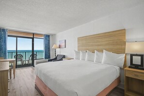 1 bedroom, Internet, bed sheets - Oceanfront King | Kitchen | Dog Friendly | Pools (Myrtle Beach)