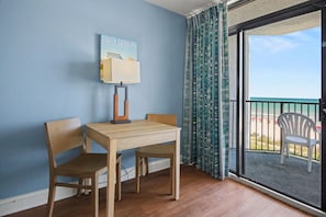 Dining - Oceanfront King | Kitchen | Dog Friendly | Pools (Myrtle Beach)