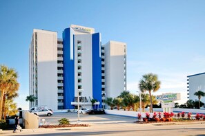 Exterior - Oceanfront Two Queen Room + Beach + Dog Friendly (Myrtle Beach)