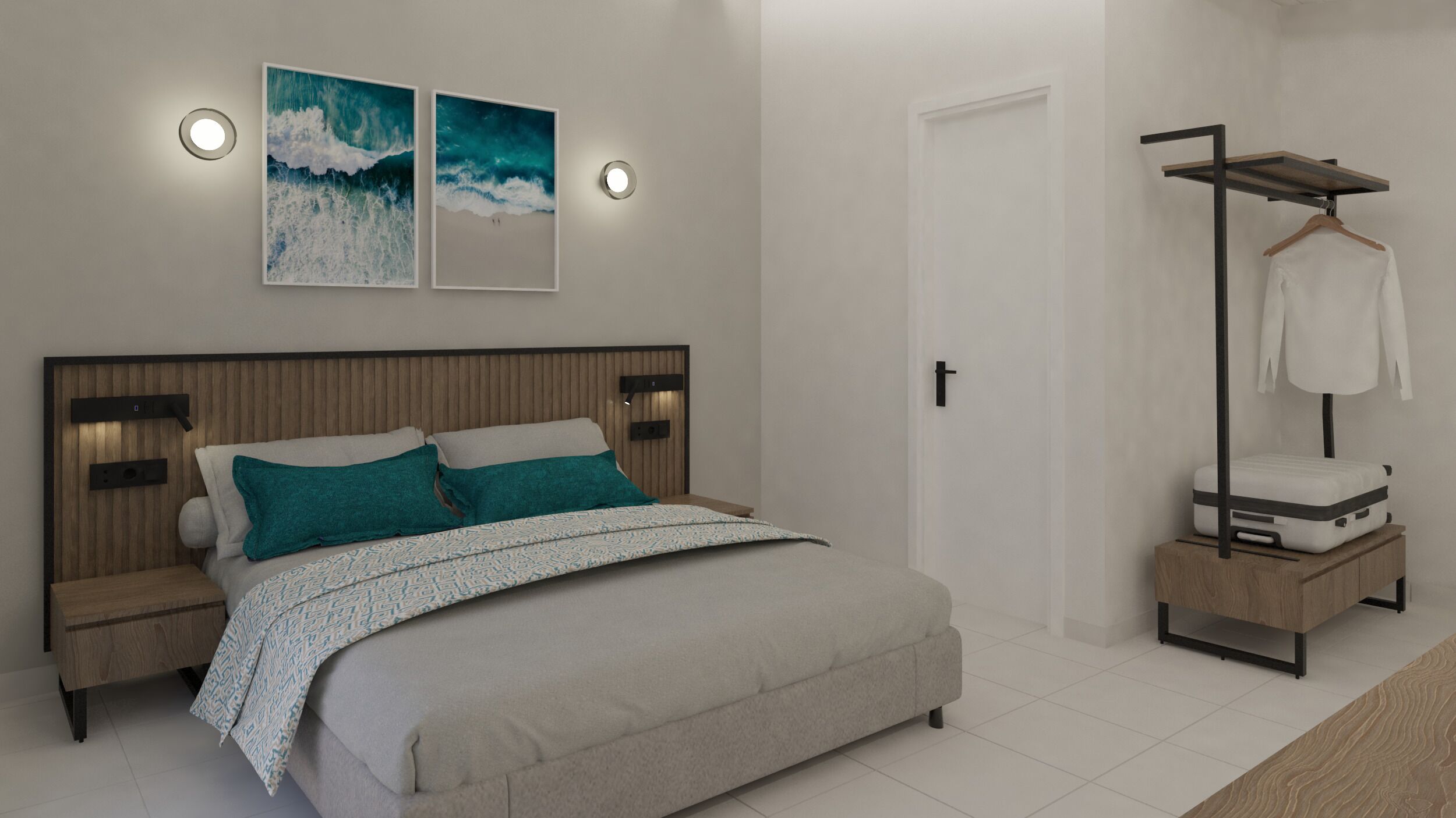 Comfort Double Room, 1 King Bed, Balcony, Garden View