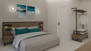 Comfort Double Room, 1 King Bed, Balcony, Garden View