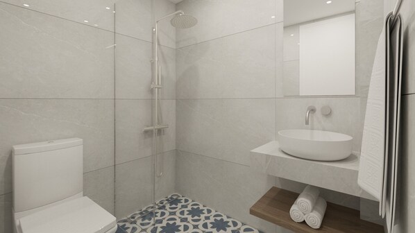 Maisonette Suite Sea View | Bathroom - Solimar Topaz Hotel (Adults Only) (Tavronitis)