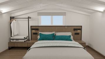 Juniorsvit - balkong - utsikt mot trÀdgÄrden