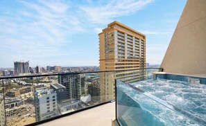 Luxury Apartment, City View | City view - 1BR Spa Suite With Private Jacuzzi (Dubai)