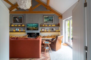Living area - Some homes are made for holidays,  Surfers Roost is made for time well spent together. (Croyde)
