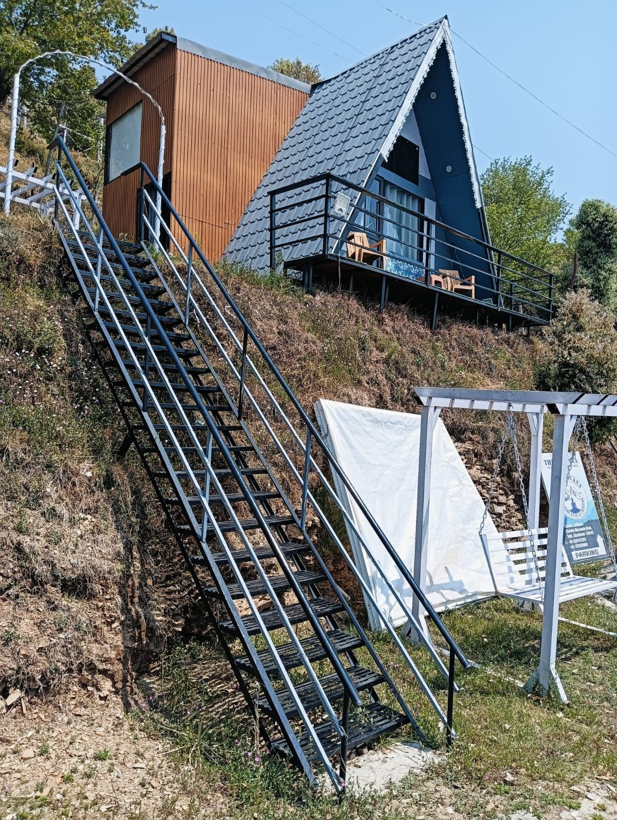 Cottage Mewah, pemandangan gunung | Eksterior