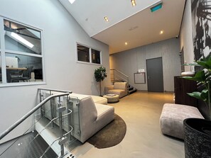 Interior - Discover a unique stay in Oss’ historic weaving mill. Modern comforts, free parking, and industrial character combine to create the ideal spot for work trips or short getaways. (Oss)