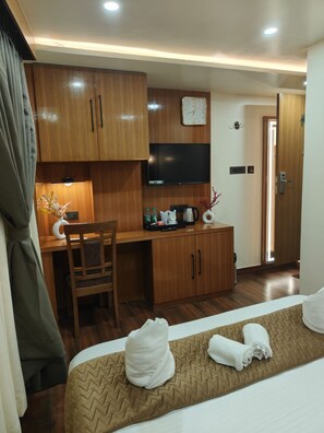 Deluxe dubbelrum - utsikt mot dalen